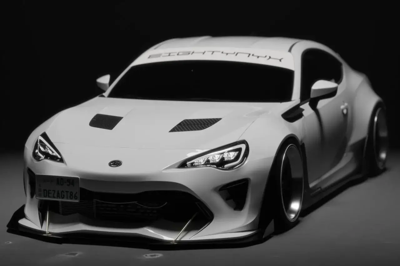 3D render of the planned NYX widebody