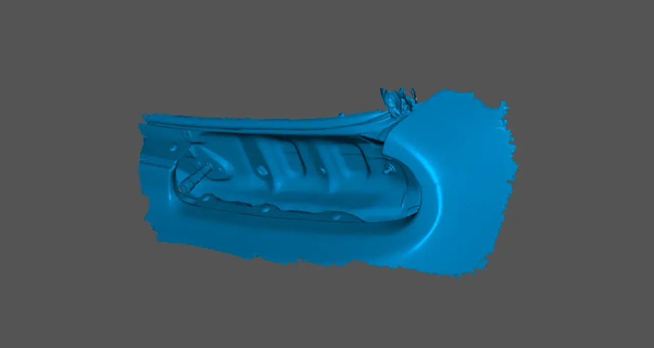 3D scan of the Supra taillight cavity